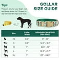 thumbnail image 2 of Rychif Cute Dog Collar, Cyan Flower Pattern, Soft Nylon Pet Collars for Small Medium Large Dogs, S, 2 of 6