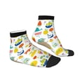 thumbnail image 3 of Bingfone Summer Animal Design Patterned Men'S Women'S Casual Cotton Socks, 3 of 9
