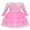 Pink, variant on Hotiary 2-9Y Toddler Girls Casual Velvet Twirl Tutu Dresses Princess Girl Winter Fall Sequins Party Dress For Everyday, Halloween, Christmas, School, Party