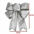 thumbnail image 5 of Viworld 5/10Pcs Large Bow Christmas Tree Bowknot Ornaments Party Gift Present Xmas Decor, 5 of 5