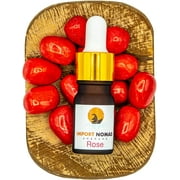 Import Nomad - Rose Essential Oil Aromatherapy Diffuser Set with Essential Oils Included - Air Diffuser Ceramic Rock Set