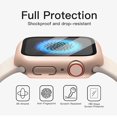 thumbnail image 3 of JETech Case with Screen Protector Compatible with Apple Watch SE (2022/2020) /Series 6 5 4 44mm, Overall Protective Cover, Built-in Tempered Glass Film High Sensitivity, 2 Pack (Gold), 3 of 6