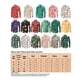 thumbnail image 2 of Fangasis Men Tunic Shirt Long Sleeve Shirts Lapel Neck Tops Mens Xmas Blouse Regular Fit Party Style M S, 2 of 2