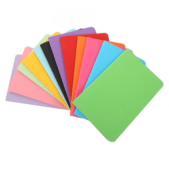 CCOCC Travel Mini Notebooks Set 12pcs Lined Memo Notepads for Students & Travelers