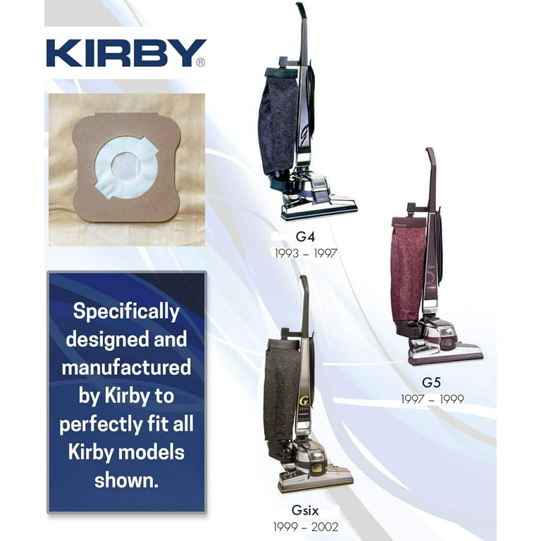 Kirby Vacuum Bags 9-Pack - Genuine Micron Magic Filtration For G4, G5, G6 Kirby Vacuums