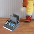 thumbnail image 4 of Tnobhg 1:12 Dollhouse Ornament Realistic Mini Credit Card Machine Exquisite Details Scanner for Dollhouse Decoration, 4 of 8