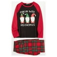 thumbnail image 2 of Pyjamas de Noël Ensembles de Pyjamas de Noël pour Femmes Hommes Enfants Mosaïque Résistant aux Flammes 2 Pcs Unisexe, 2 of 10