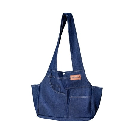 Yatlte Dog Carrier Purse  Fashion Small Dog Pockets Carrier  Soft-Sided Pet Carrier Bag with Pockets  Portable Medium Dog Puppy Large Cat Travel Handbag Tote  Poop Dispenser Bed