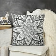 thumbnail image 2 of YINGXI Decorative Throw Pillow Covers, Morden Sofa Pliiows Covers for Couch, Gray Sofa Pillows Case for Living Room (Grey) 12x12in, 2 of 5