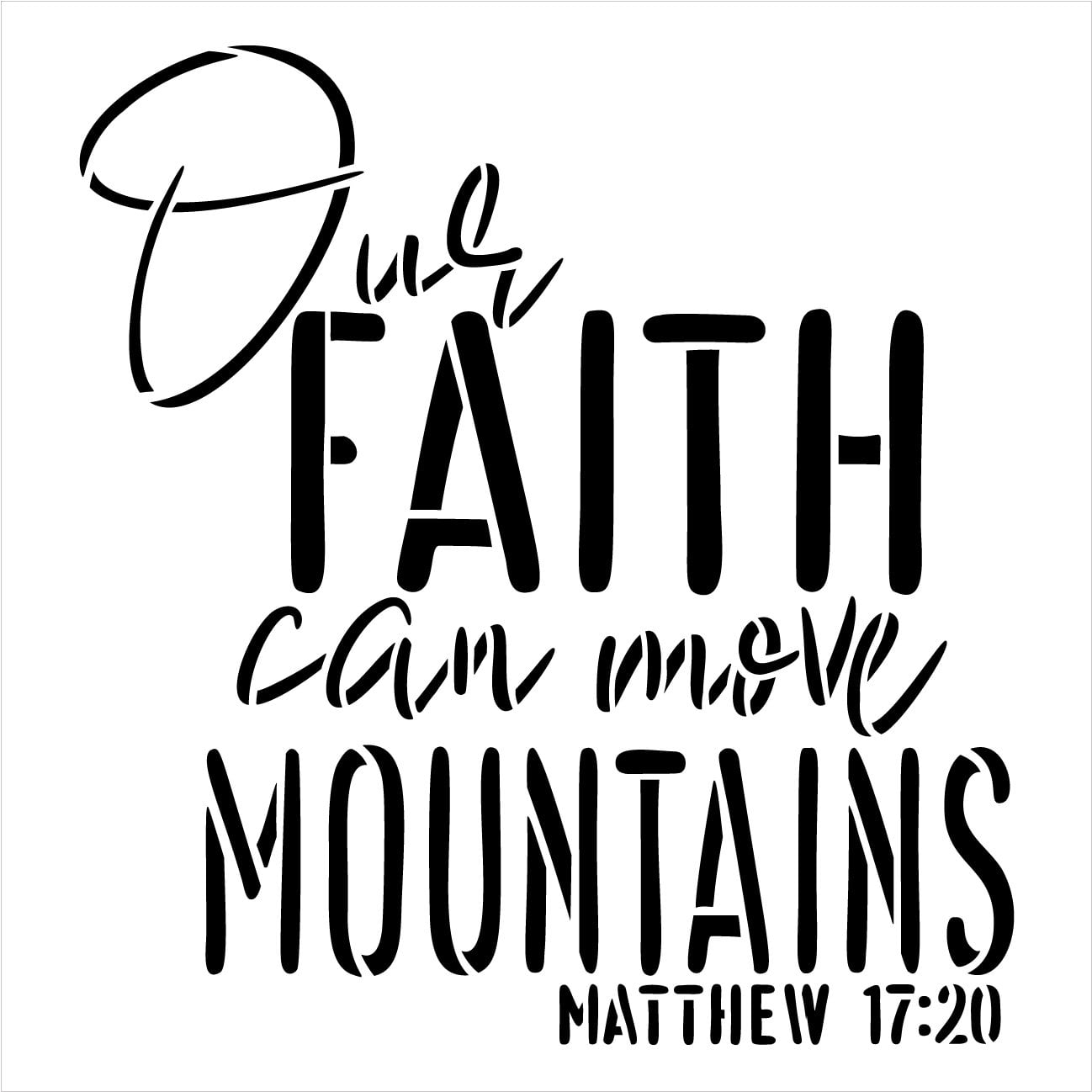 Craft Supplies Tools Joshua 24 15 Bible Verse Reusable Stencil Many craft-supplies-tools-joshua-24-15-bible-verse-reusable-stencil-many