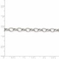 thumbnail image 4 of 925 Sterling Silver 5mm 8 Inch Rolo Charm Bracelet Chain, 4 of 8
