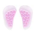 thumbnail image 2 of Betivan 3 Counts Arch Pad Adult Arch Support Orthopedic Pad GEL Comfortable Self-adhesive Granules Massage Heart Pad WH SB PK A B C, 2 of 2