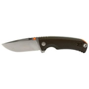 SOG Knives Tellus FLK Frame Lock 14-06-08-43 CRYO 440C Steel Dark Earth Pocket Knife
