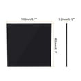 thumbnail image 2 of Uxcell UHMW Sheet Ultra High Molecular Weight Polyethylene Sheet Hard Plastic Sheet Board 6.1''x 6.1'' x 0.12'' Black, 2 of 6