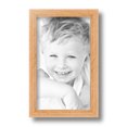 thumbnail image 2 of ArtToFrames 6" x 10" Red Oak Wood Picture Frame, 6x10 inch Brown Wood Poster Frame (WOM-4878), 2 of 7