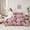 Pink Floral, variant on Homewish Retro Country Flower 7-Piece Twin Bedding Sets,Rustic Farmhouse Cabin Bedding Comforter Set,Pink Green Sheet Sets For Girls Teens,Luxury Bedroom Decor Reversible