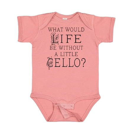 

Inktastic Cellist Music Gift for Cello Player Gift Baby Boy or Baby Girl Bodysuit