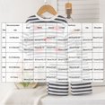 thumbnail image 3 of Leey-World Toddler Baby Girl Clothes Fall Winter Long Sleeve Ruffle Tops Pants Set Newborn Baby Girls Outfits, 3 of 9