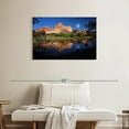 thumbnail image 2 of Elephant Stock Garden Of The Gods Lake Wall Art - Horizontal Canvas Wall Art - Living Room Wall Decor - Nature Canvas - Blue And Beige Decor - 36" x 24", 2 of 8