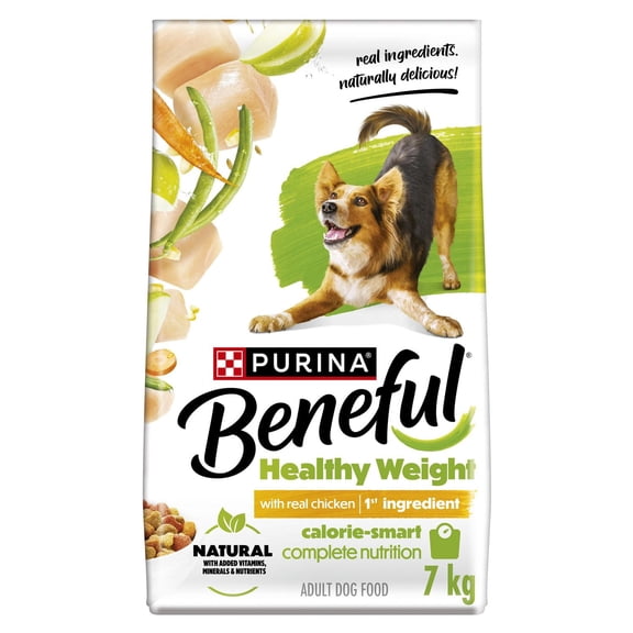 Beneful Poids Santé avec du Vrai Poulet, Nourriture Sèche pour Chiens 7 kg