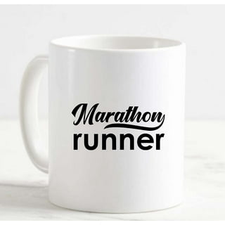 ThisWear Funny Runner Gifts 5k to Marathon Measurement Runners Cup
