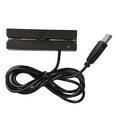 thumbnail image 3 of MSR90 USB  Stripe Reader, 3 Track  Stripe Reader Mini  Credit Card Reader Credit Card Swiper Reader, For POS System Cash Register Plug And Play, 3 of 8