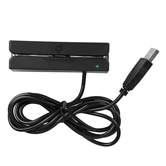 ESTINK Card Reader,  Credit Card Reader, Encoder Reader Magnetic Stripe Writer MSR90 3 Tracks For Loyalty Pos