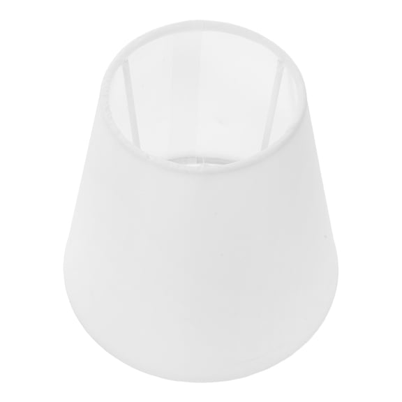 FOMIYES White Fabric Lampshade for Table Lamps E14 Replacement Contemporary Shade