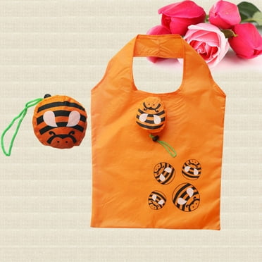 HOOWIFFY Reusable Cart Bags 2Pcs Polyester Tote for Grocery and Retail Shopping