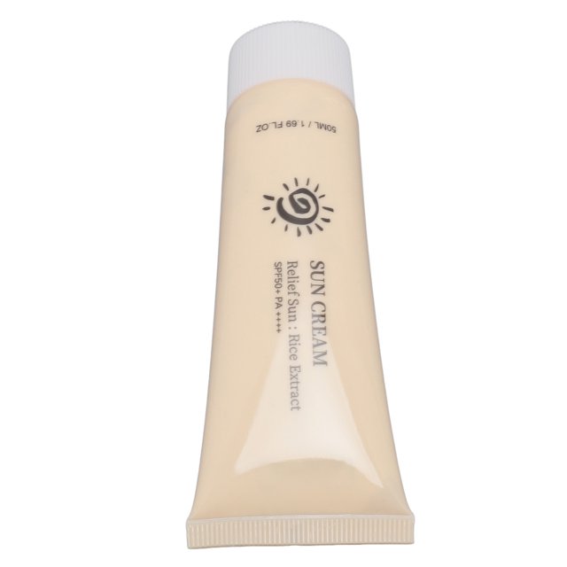 Protector solar Facial fluido ANGGREK protector solar de arroz 2 Piezas de Protección UV