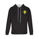 thumbnail image 5 of Dolkfu Sudadera con capucha para hombres, sudadera de manga larga estampada, camiseta deportiva con cordón para hombres M, 5 of 5