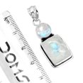 thumbnail image 2 of Natural Rainbow Moonstone Women Jewelry 925 Sterling Silver Pendant, 2 of 4