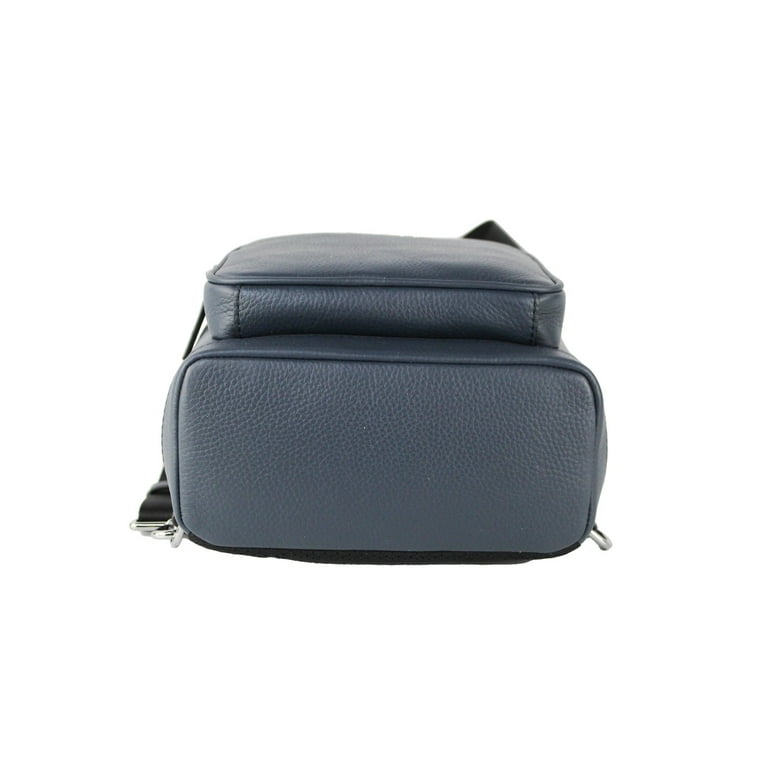 Michael Kors Cooper Men's Luggage CROC Embossed Leather Backpack, Schoolbag