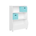 thumbnail image 1 of Kids 34" Bookcase with Toy Organizer and 2 Bins, 1 of 4