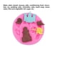 thumbnail image 5 of Injueey Molde de pastel de silicona antiadherente 7 rejilla hogar cocina panadería Mousse hornear huella Castillo Shell molino de viento Herramientas y accesorios para hornear, 5 of 6