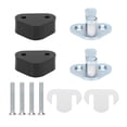 thumbnail image 2 of Kit Door Striker Latch Spacers Kit with Bolts FQB500130 Rugged Long Lifespan Replacement for Defender 90/110/130, 2 of 7