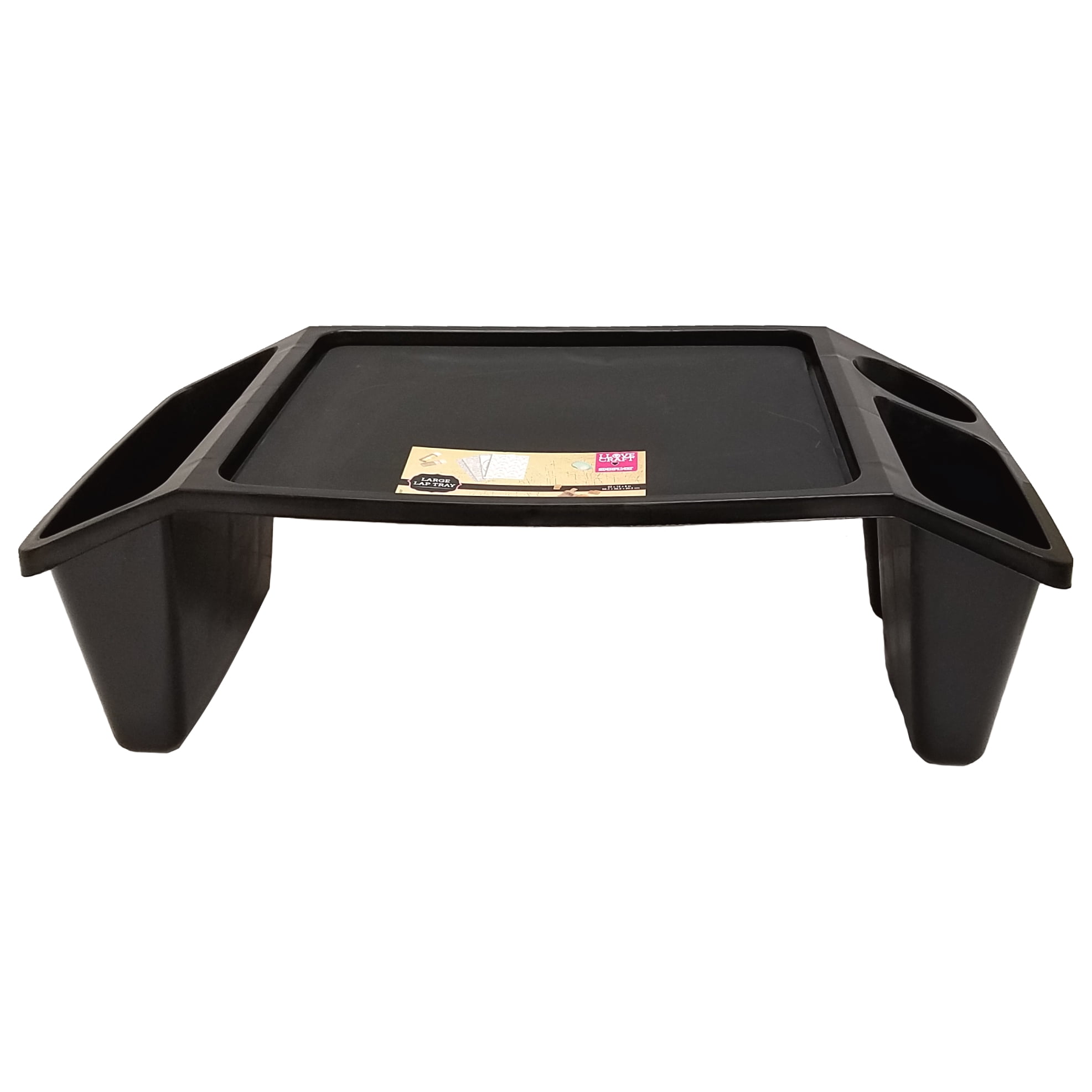 I Love Craft Large Black Lap Tray Walmart Com