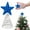 Blue, variant on Darzheoy Patriotic Star Hat Tree Topper, Red White Blue Christmas Tree Decoration, 4th of July Holiday Decor Independence Day Memorial Day Party Supplies