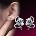 thumbnail image 4 of Guardurnaity 1 par de pendientes para mujer, chapados a la moda, tachuelas decorativas para las orejas, joyería de vestir para viajes y vacaciones, Ropa, zapatos y accesorios Miscelánea, 4 of 6