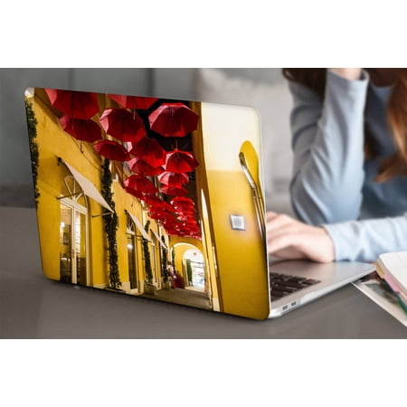KSK KAISHEK Plastic Hard Shell Case Cover for 2021 - 2023 Release MacBook Pro 14  Touch ID Model: A2779 M2 & A2442 M1 Red series 0184