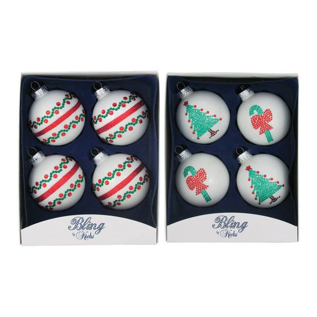Christmas by Krebs CBK500021A 65 mm Porcelain Ornament pack of 12 Walmart Canada