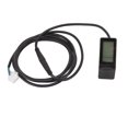 thumbnail image 2 of Indicador de pantalla LCD de Bicicleta eléctrica 24v 36v 48v velocímetro Odómetro de Bicicleta eléctrica computadora de batería de scooter de Bicicleta eléctrica, 2 of 10
