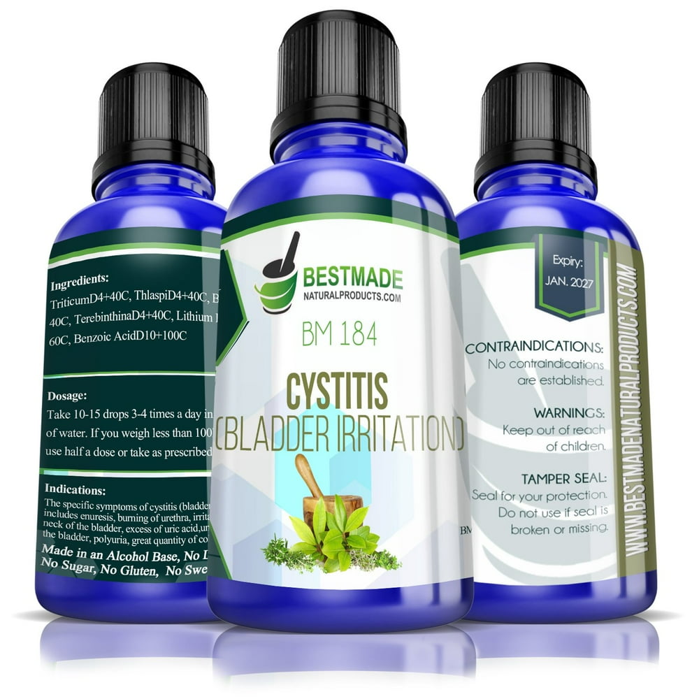 BestMade Natural Products Cystitis (Bladder Irritation) & Bladder