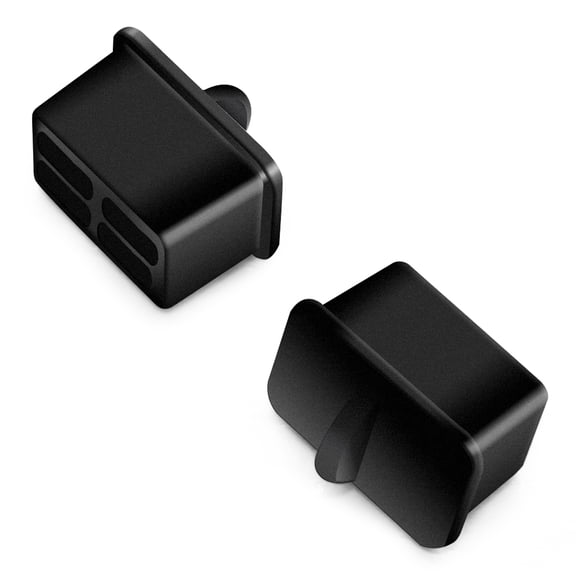 SFP-A SFP Dust Cover Cap Port Plugs Protector for Ethernet Hub Network Switch Port SFP/SFP  Slot 14mmx10mmx12mm Black Silicone, 20pcs