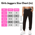 thumbnail image 6 of Sweet Hearts 2-Pack Girls Sweatpants- Lightweight Joggers Sweatpants for Girls with Pockets Made in USA, 6 of 6