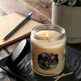 thumbnail image 4 of Happy New Year German Shorthaired Pointer Family Cheer Winter Midnight Firework Soy Wax Candle GSP Lover Dog Gift 16oz White Vanilla Candle - 02025, 4 of 5