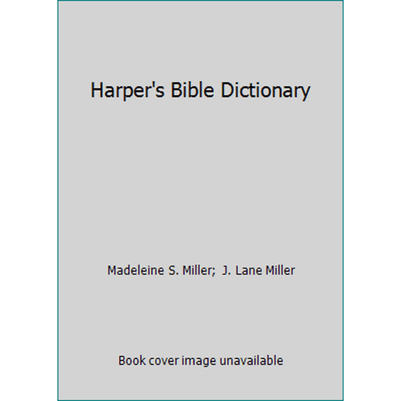 Pre-Owned Harper's Bible Dictionary (Hardcover) 0060656743 9780060656744