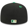 thumbnail image 4 of Men's New Era  Black Minnesota Twins 2026 St. Patrick's Day 59FIFTY Fitted Hat, 4 of 5