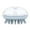Blue, variant on Cheers.US Pet Bath & Massage Brush 2-in-1 Shampoo Dispensing Grooming Brush for Dog Cat Pets, Pet Scrubber Silicone Brush Bristle Bathing Supplies for Removes Loose Hair and Dead Fur