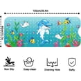 thumbnail image 3 of Kids Bath Mat for Tub, 40"x 16" Bathtub Mat Non Slip, Cartoon Bath Tub Shower Mat Anti Slip with Drain Holes and Suction Cups Machine Washable, 3 of 7